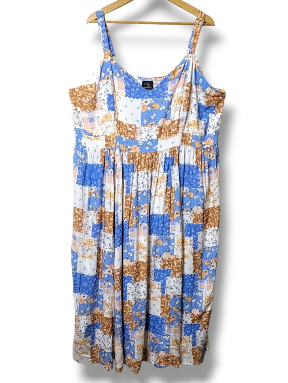 Oak & Trellis Patchwork Maxi Dress